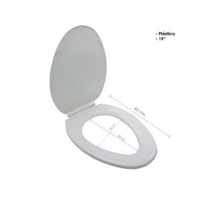 ASIENTO P/BAÑO BLANCO ELONGADO BRICKELL  BK-2164