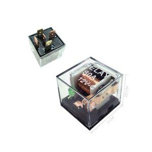 RELAY 5P 80A 12V TRANSPARENTE C/LED GPA JAPAN