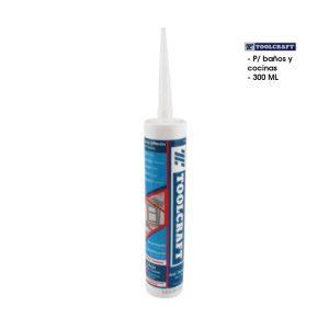 SILICON BLANCO 300 ML BA?OS Y COCINAS TOOLCRAFT