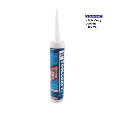 SILICON BLANCO 300 ML BA?OS Y COCINAS TOOLCRAFT