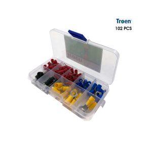 TERMINALES ELECTRICAS SURTIDAS ARGOLLA 102 PCS TR-IWT-102PCS