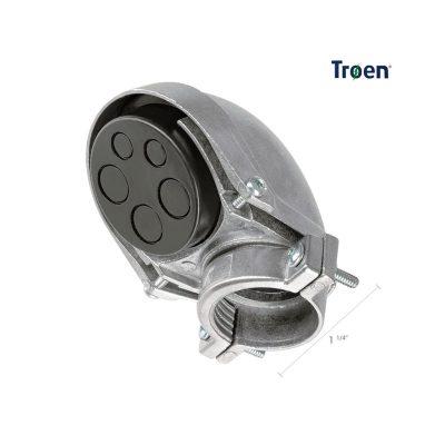 MUFA CALAVERA 1 1/4  C/ABRAZADERA TR-MC-1-1-4