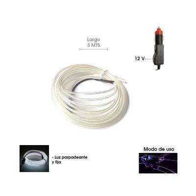 LUZ LED P/CARRO BLANCO SMARTWIRE C/FUNCIONES  3 MTSCD-172201A