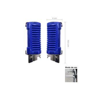 TACOS P/MOTO CUBIERTA PLASTICA   AZUL SY-MTJTB0002