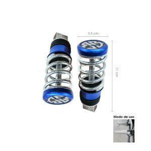 TACO DE BICICLETA AZUL TIPO RESORTE SY-MTCPJ0077