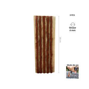 TARUGO LARGO JUEGO 5PCS 20CM X 6MM 8666-5 (KX775-2)