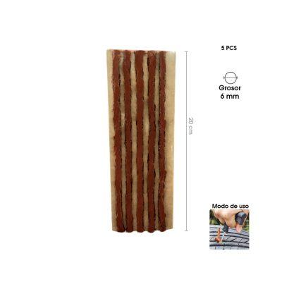TARUGO LARGO JUEGO 5PCS 20CM X 6MM 8666-5 (KX775-2)