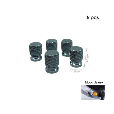 TAPONES P/VALVULA GRIS 5 PCS F069-1 (KX775-16)