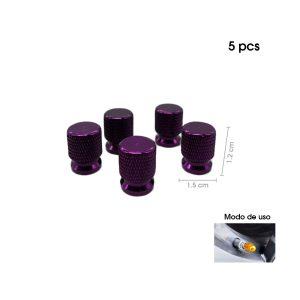 TAPONES P/VALVULA PURPURA 5 PCS F069-1 (KX775-17)