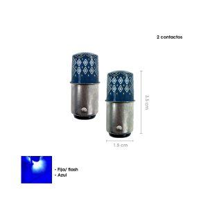 BOMBILLO LED BLANCO FLASH 1157 2 PUNTOS CD-290271