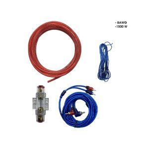CABLES DE INSTALACION EN KIT 8WAG 1500W SY-YPX0008