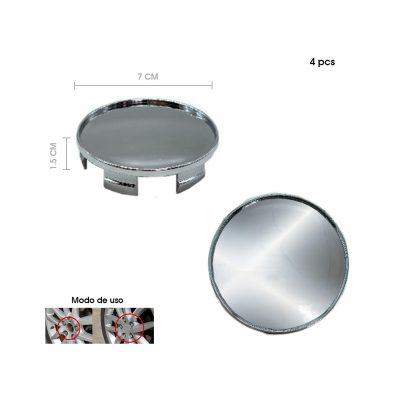 TAPON CENTRAL P/AROS PLASTICOS 4 PCS SY-LGG0086A