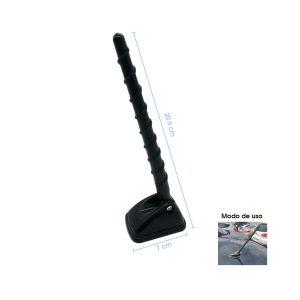ANTENA IMITACION NEGRA ENTORCHADA PLEGABLE  SY-TX0658