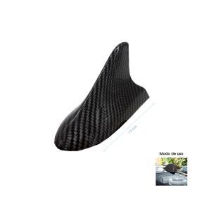 ANTENA P/CARRO CARBON ALETA TIBURON 13CM SY-TX0807