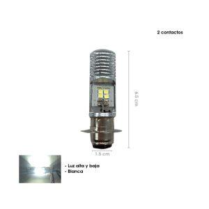 BOMBILLO LED BA20D ALTA Y BAJA 2 LADOS SY-LEDDP0003C