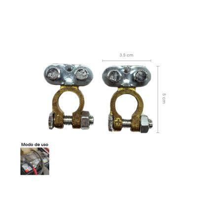 TERMINAL P/BATERIA 2 PCS COBRE SY-DPJ0278