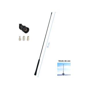 ANTENA DE REPUESTO NEGRA 78CM SY-TX0257