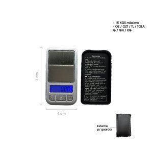 BALANZA DIGITAL MINI C/TAPA Y ESTUCHE  200 GRAMOS 398