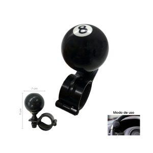 BOLA P/TIMON NEGRO BOLA 8 METALICA F1103 (KX775-21)