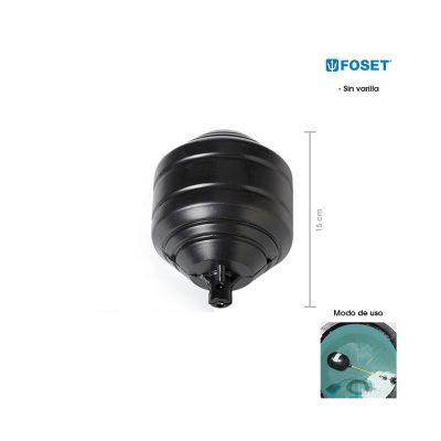 FLOTADOR DE PLASTICO N0. 6 SIN VARILLA FOSET