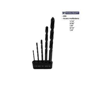 BROCAS HSS PARA METAL 5 PCS TOOLCRAFT