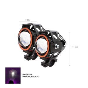 NEBLINERA LED 15W/12V U7 OJO ANGEL PURPURA