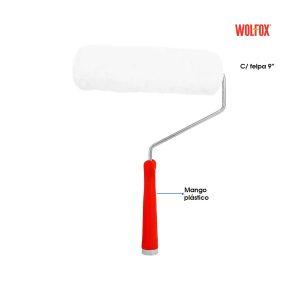 RODILLO P/PINTAR 9 WOLFOX WF1683R