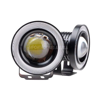 NEBLINERA LED 15W 12V 76MM BLANCO AZUL 976-12
