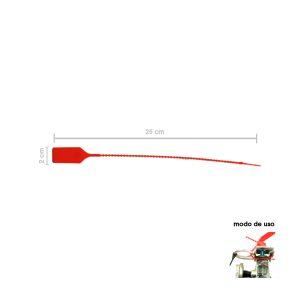 SELLO P/EXTINGUIDOR ROJO 25 CMS HY-2