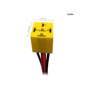 SOCKET RELAY 5P PLASTICO P/CARRO KX775-7