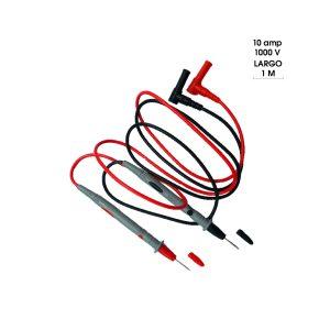 PUNTAS P/TESTER C/4 TAPONES 100 CM 10AMP 1000V NB-443
