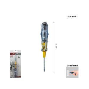 TESTER TIPO DESARMADOR DE PUNTA 100-500V 0221