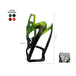 PORTA PACHON P/BICICLETA PLASTICO COLORES SZB-01