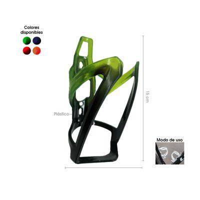PORTA PACHON P/BICICLETA PLASTICO COLORES SZB-01