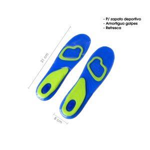 PLANTILLA GEL CABALLERO 42-46 PAR 8501M