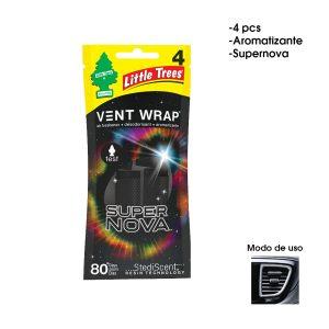DESODORANTE VENT WRAP 4 PCS SUPER NOVA