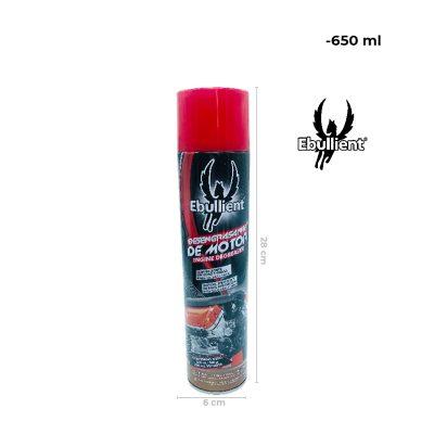 DESENGRASANTE DE MOTOR SPRAY EBULLIENT C/ROCIADOR 650ML 500 GR