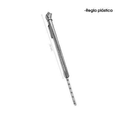 CALIBRADOR DE AIRE TIPO LAPIZ SILVER PLASTICO 1160C-SIL