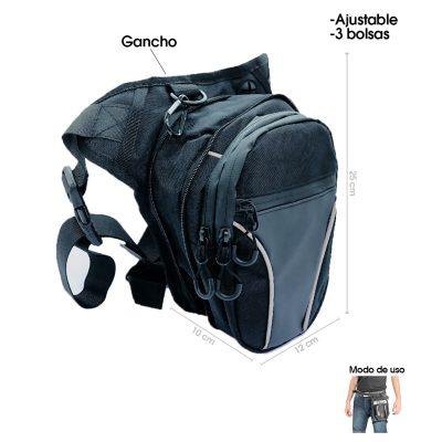 BOLSO ORGANIZADOR P/MOTORISTA P/PIERNA 5669-10