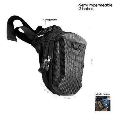 BOLSO ORGANIZADOR P/MOTORISTA P/PIERNA YA461
