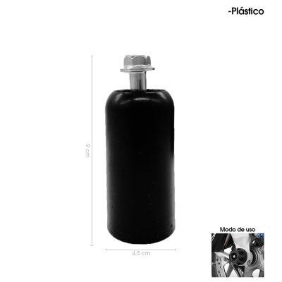PROTECTOR DE EJE P/MOTO PLASTICO NEGRO 5669-21