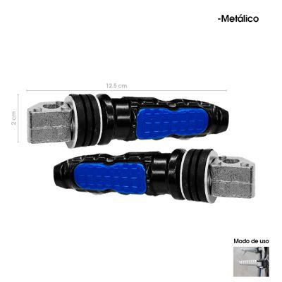 TACOS P/MOTO ALUMINIO AZUL 5669-23