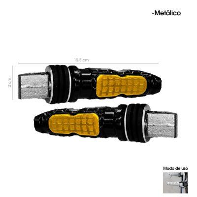 TACOS P/MOTO ALUMINIO DORADO 5669-23