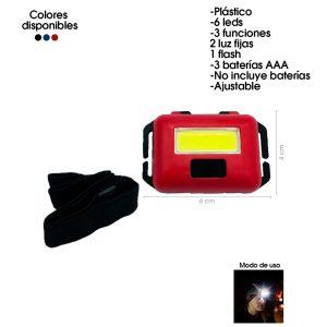 LAMPARA DE MINERO LED DE BATERIAS COLOREST89