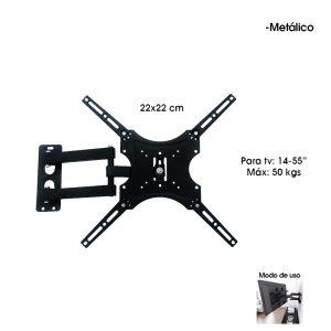 SOPORTE PARA TV DE 14 A 55 PLG 50 KG 3964-7