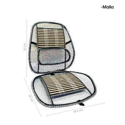 RESPALDO Y ASIENTO P/CARRO NYLON BAMBU 5677-8