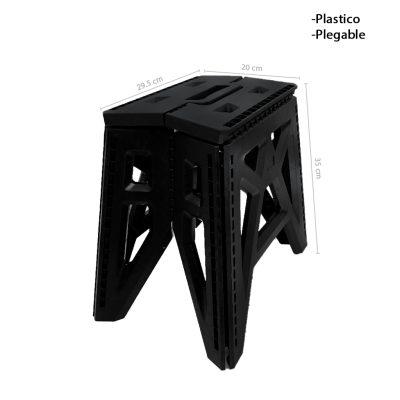 BANCO PLASTICO PLEGABLE 20X29X35CM 4169-4