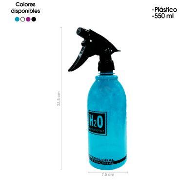 ROCIADOR ESTETIC H2O 550ML VARIOS COLORES  4887-4