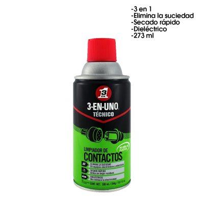 LIMPIADOR DE CONTACTOS 3 EN 1 273 ML 204 GR 10 ONZ