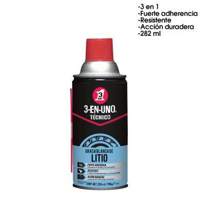 GRASA BLANCA LITIO 3 EN UNO 282 ML 198 GR 7 OZ